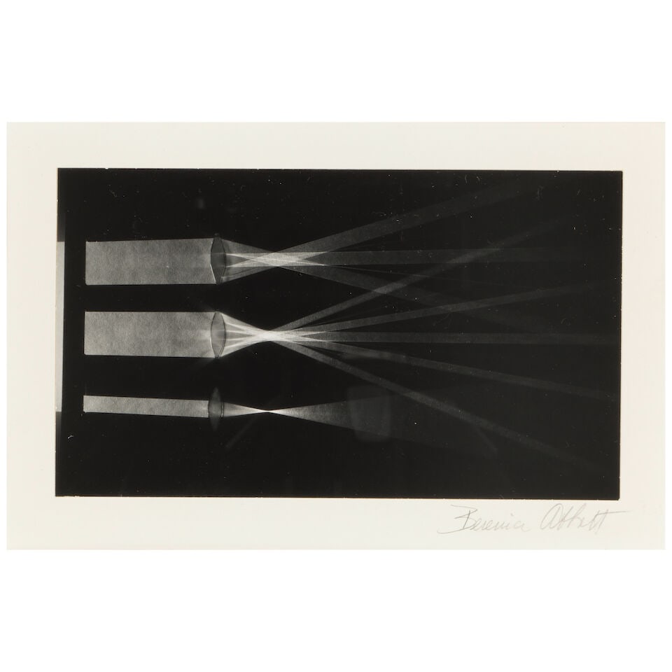 Berenice Abbott (1898-1991); The Operation of Lenses; - 2