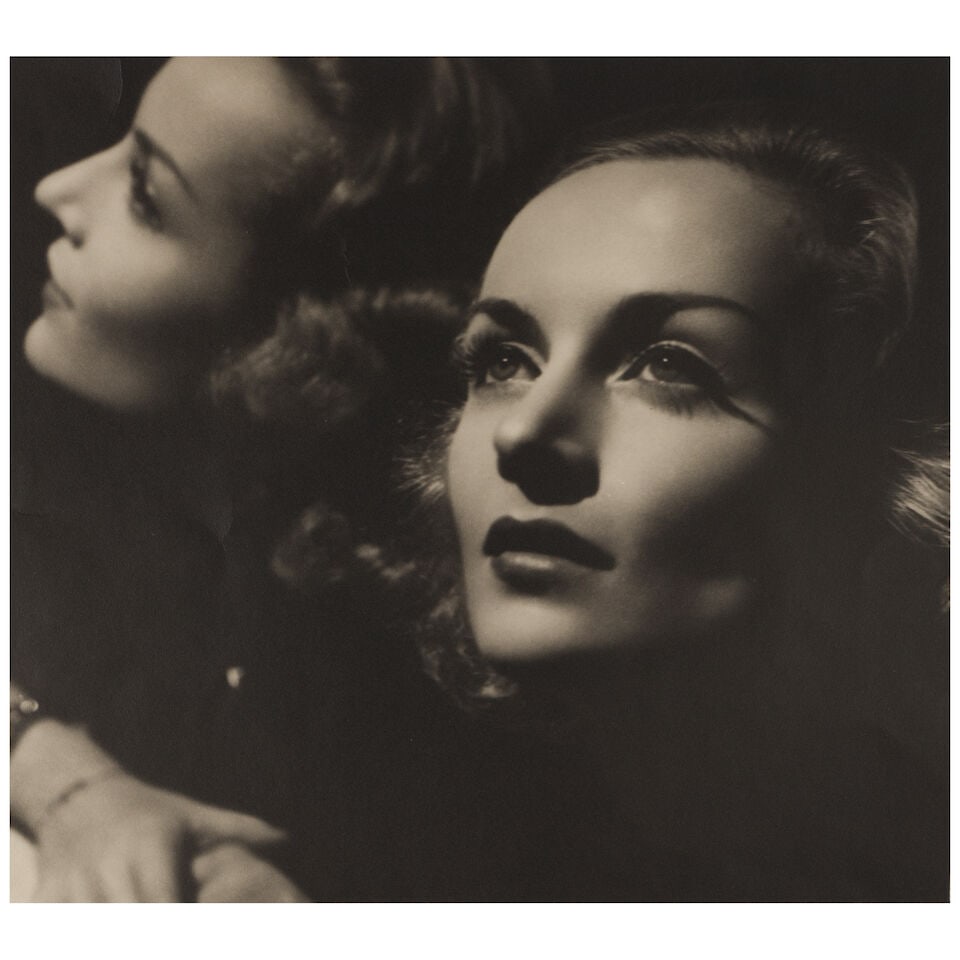 George Hurrell (1904-1991); Carole Lombard; (1 of 2)