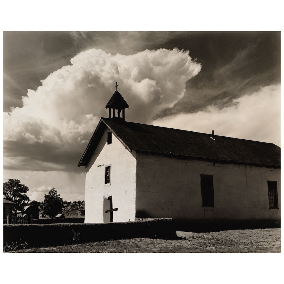 Ernest Knee (1907-1982); Selected Images of New Mexico Churches (comprising 'Altarpiece, Laguna ...: Ernest Knee (1907-1982) Selected Images of New Mexico Churches (comprising 'Altarpiece, Laguna Pueblo Church', 'Ortega Chapel, San Buenaventura, Chimayo', and 'Nuestra Senora de los Dolores, Tecolote'