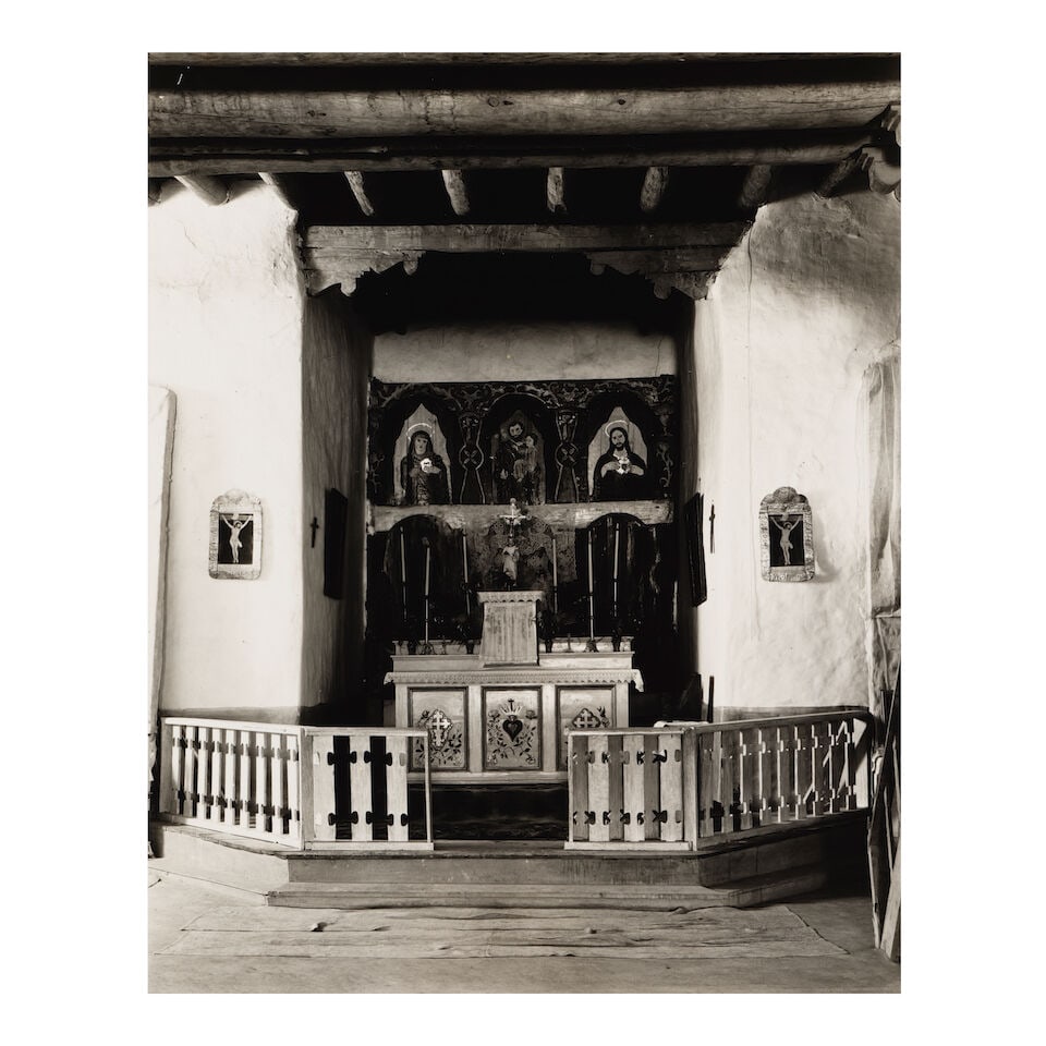 Ernest Knee (1907-1982); Selected Images of New Mexico Churches (comprising 'Altarpiece, Laguna ... - 7