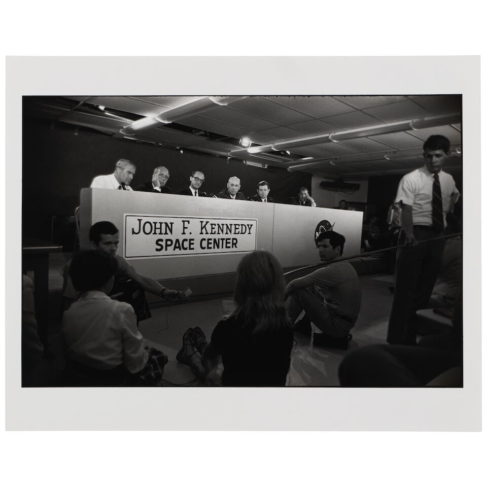 Garry Winogrand (1928-1984); Apollo 11 Press Conference, Cape Kennedy, Florida; - 2