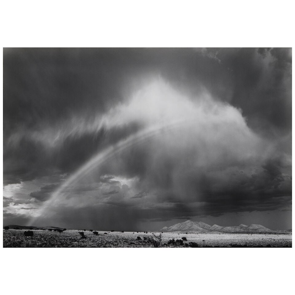 William Clift (born 1944); 'Rainbow, Waldo, New Mexico'; (1 of 3)