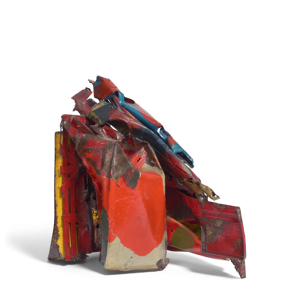 JOHN CHAMBERLAIN (1927-2011) Tonk #24-83, 1983 - 3
