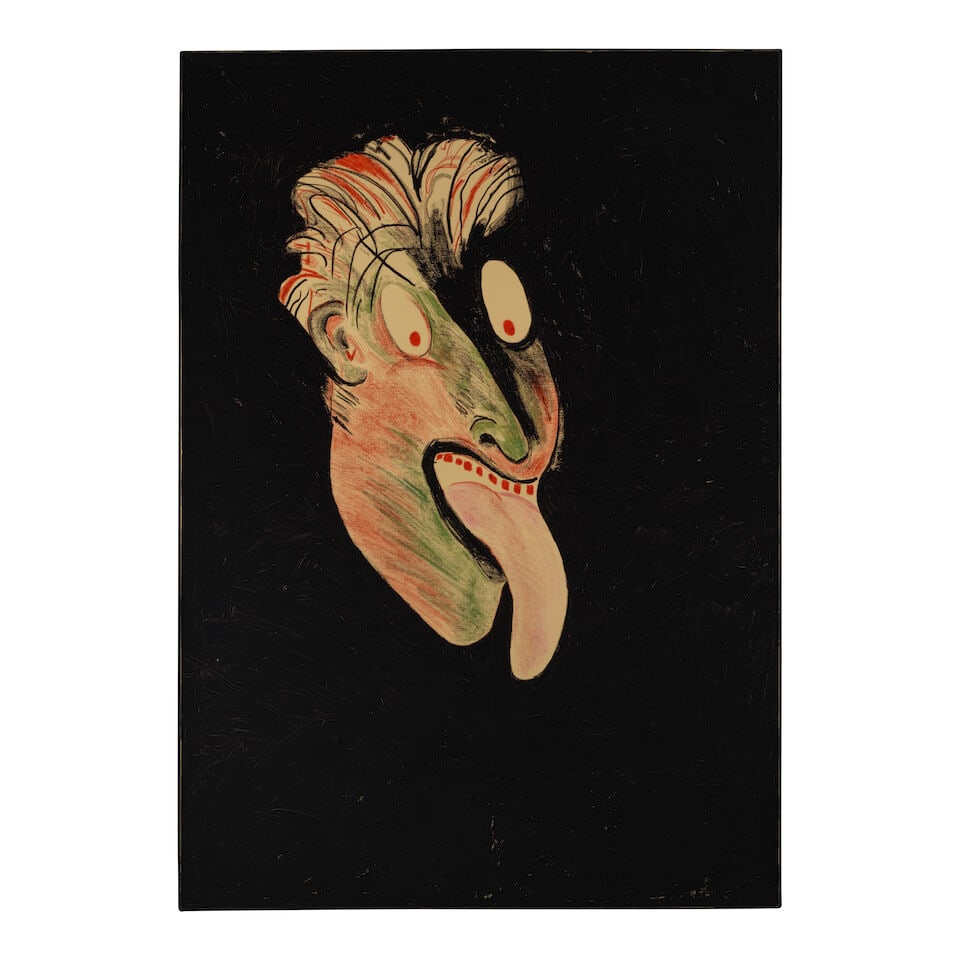 CALVIN MARCUS (B. 1988) Me with Tongue, 2015 (1 of 4)