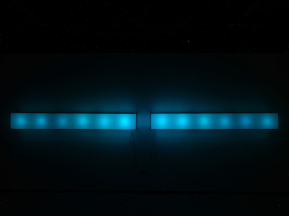 LEO VILLAREAL (B. 1967) Open Air (Blue), 2002 (This work is unique.) - 5