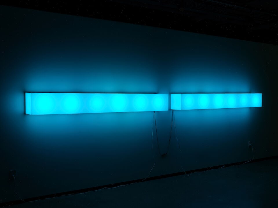 LEO VILLAREAL (B. 1967) Open Air (Blue), 2002 (This work is unique.) - 7