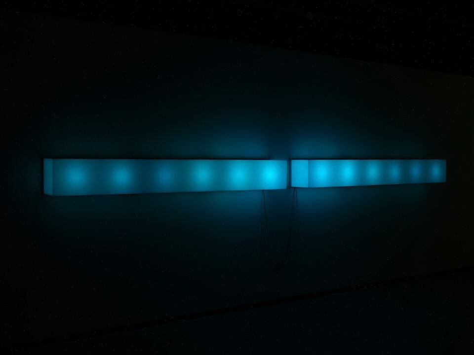 LEO VILLAREAL (B. 1967) Open Air (Blue), 2002 (This work is unique.) - 8