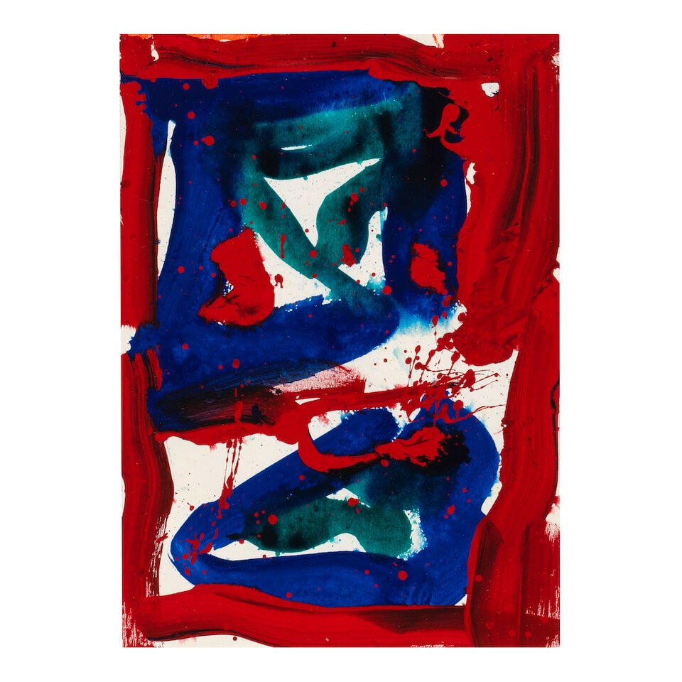 SAM FRANCIS (1923-1994) Untitled (SF 79-103), 1979 (1 of 2)