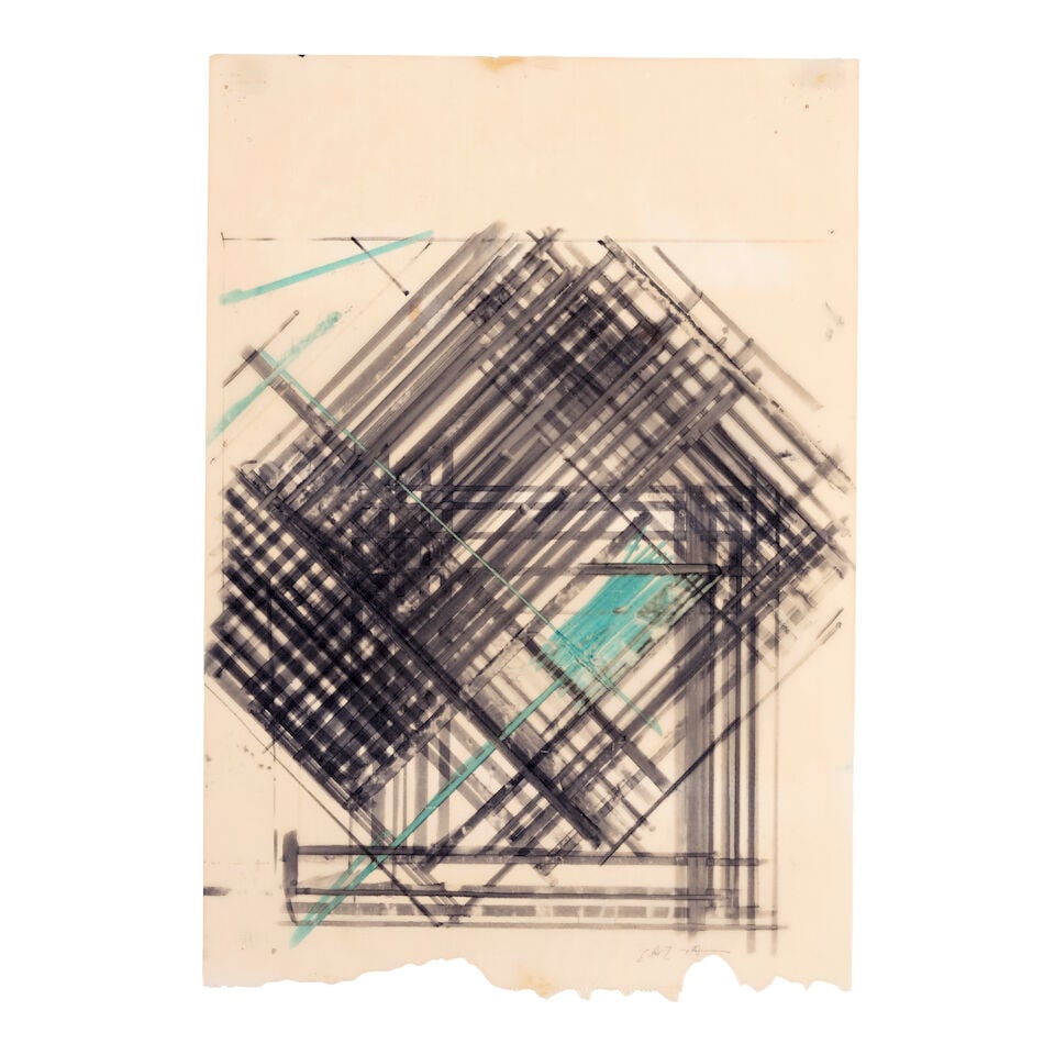 ED MOSES (1926-2018) Untitled, 1974 (1 of 3)