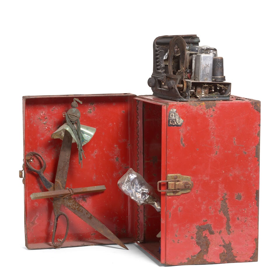 GEORGE HERMS (B. 1935) An Old Radio Show Box Canyon Rose with The Last of the Blue Margarita's, ... - 3