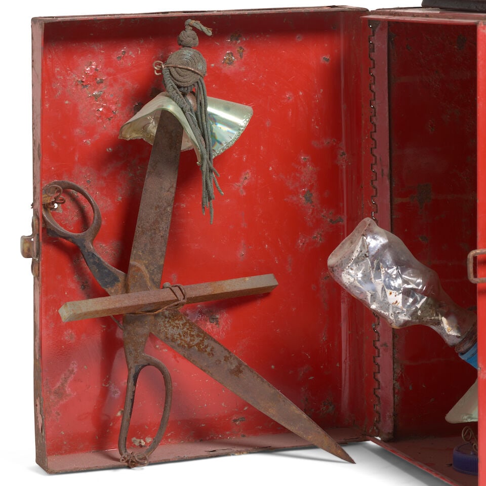 GEORGE HERMS (B. 1935) An Old Radio Show Box Canyon Rose with The Last of the Blue Margarita's, ... - 5