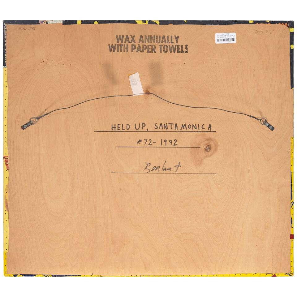 TONY BERLANT (B. 1941) Held Up, Santa Monica, 1992 - 2