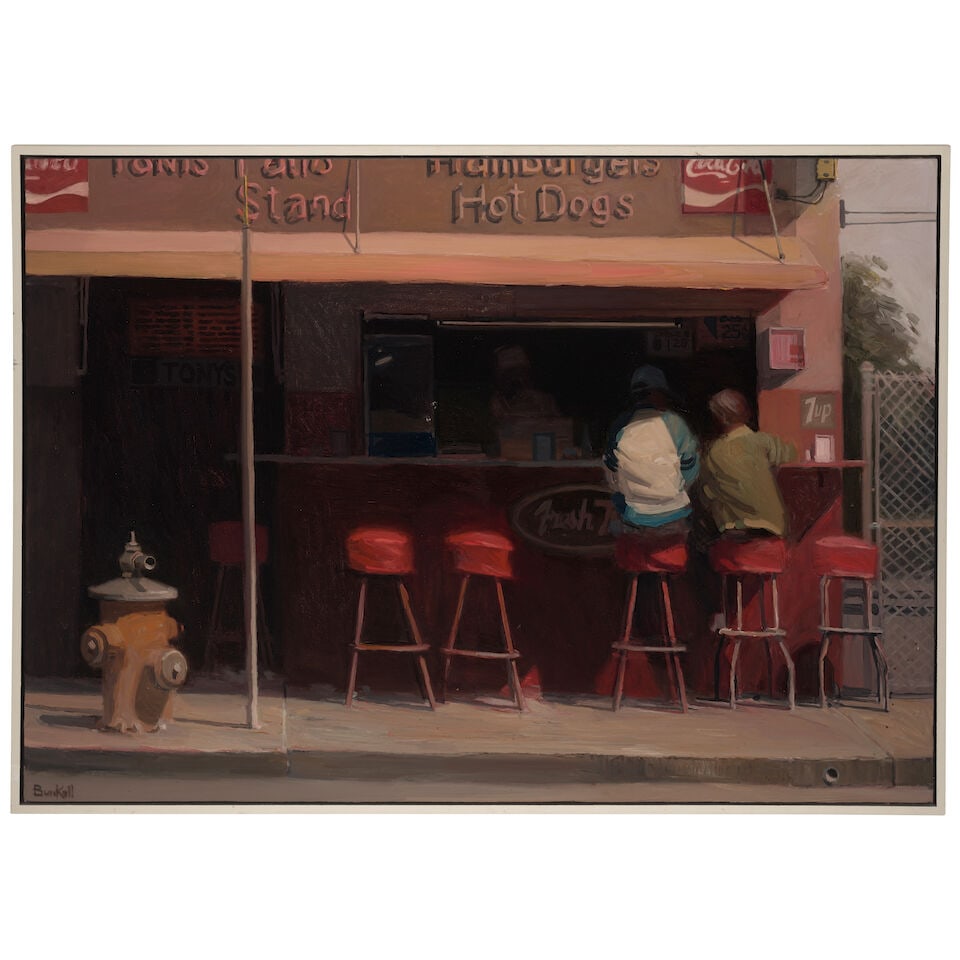 RICHARD BUNKALL (1953-1999) Tony's (Downtown L.A.) (1 of 2)