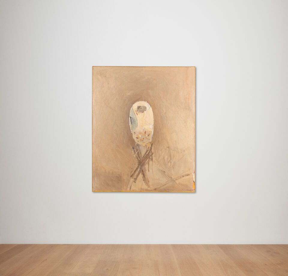 NATHAN OLIVEIRA (1928-2010) Mask, 1987 - 2