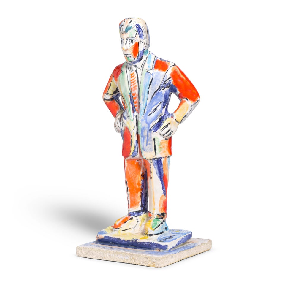 VIOLA FREY (1933-2004) Western Civilization Series, 2000 (This work is registered with the Artis... - 2