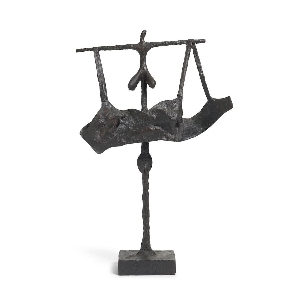ROBERT ARNESON (1930-1992) I Dreamed I was a Giacometti..., 1963 (This work is unique. ) (1 of 4)
