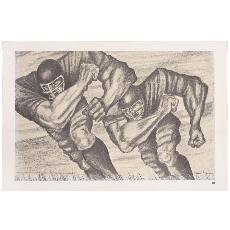 ERNIE BARNES (1938-2009) Untitled, circa 1964 (This work will be included in the forthcoming Ern... - 5
