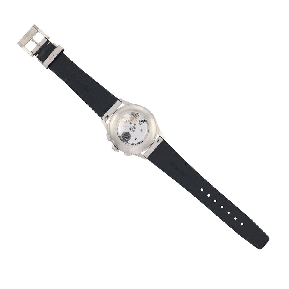 Excelsior Park for Perpétuel. A stainless steel manual wind chronograph wristwatch The Sod... - 2