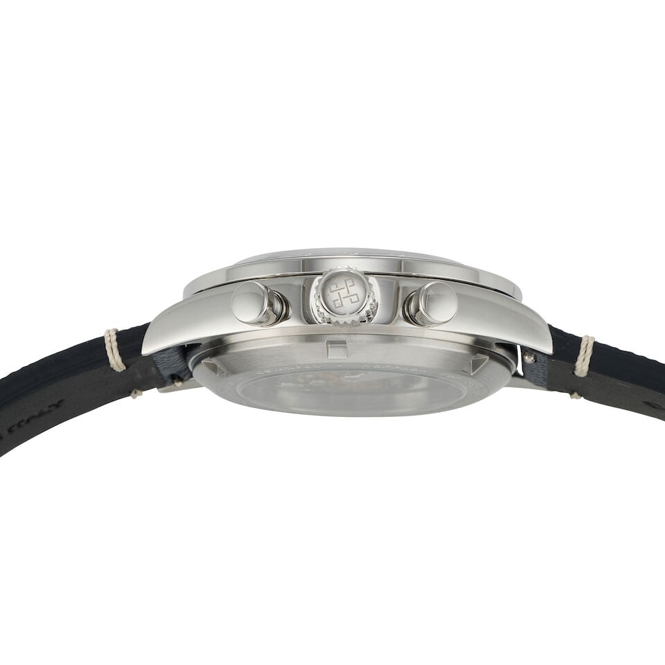 Hoffman for Perpétuel. A Limited Edition stainless steel manual wind chronograph wristwatch... - 3