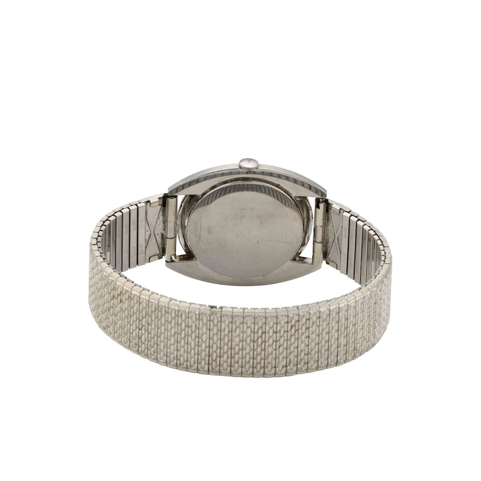 International Watch Co. A stainless steel manual wind bracelet watch Circa 1960 - 3