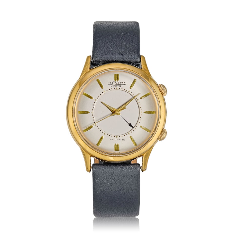 LeCoultre. A 10K gold filled bumper automatic wristwatch with alarm Ref: 2265, Circa 1960 (1 of 3)