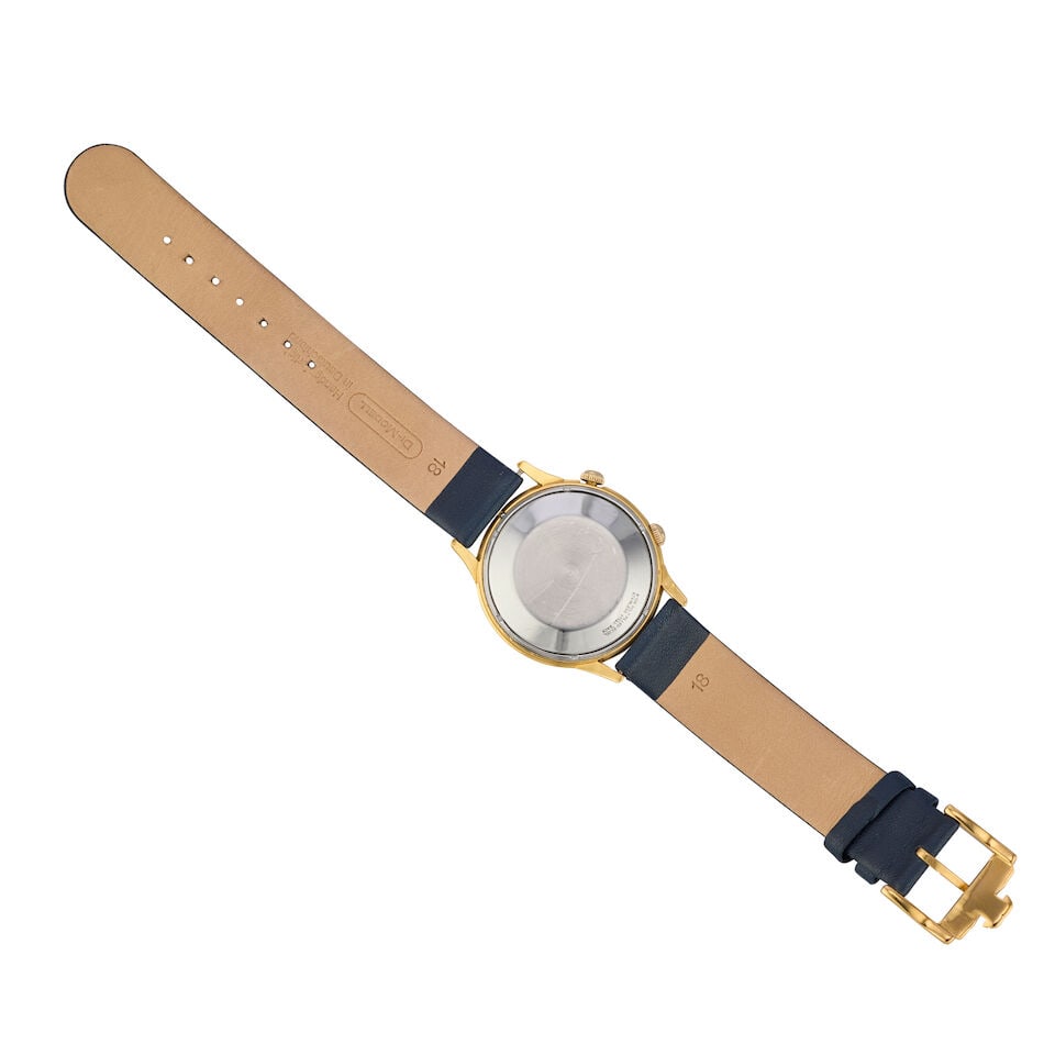 LeCoultre. A 10K gold filled bumper automatic wristwatch with alarm Ref: 2265, Circa 1960 - 3