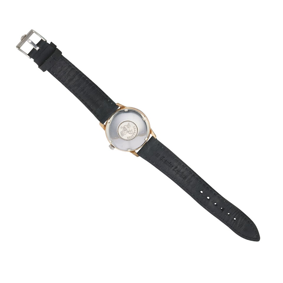 Omega. A gold plated and stainless steel automatic calendar wristwatch Seamaster , Ref: 166.00... - 3