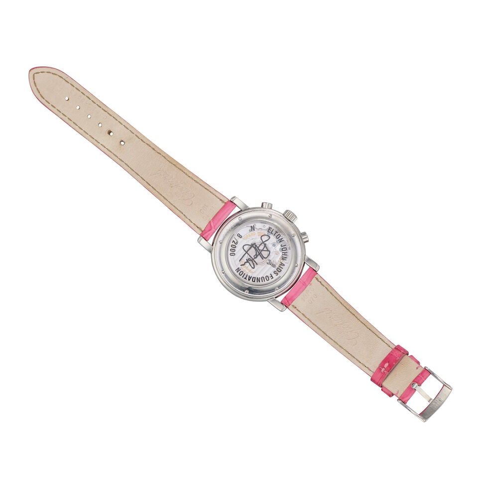 Chopard. A Limited Edition lady's stainless steel automatic calendar chronograph wristwatch with... - 3