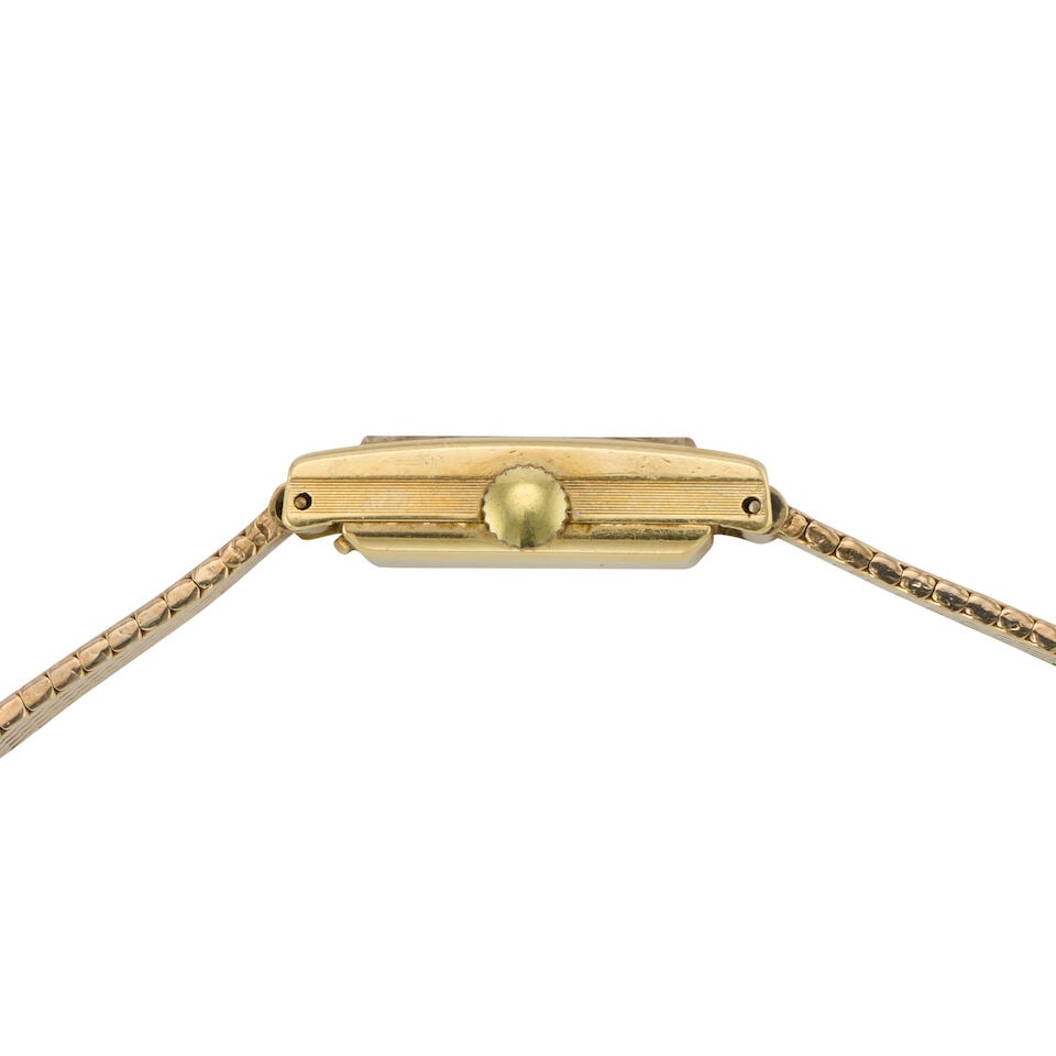 Omega. A lady's 18K gold manual wind bracelet watch Ladymatic, Ref: 511.212, Circa 1969 - 2