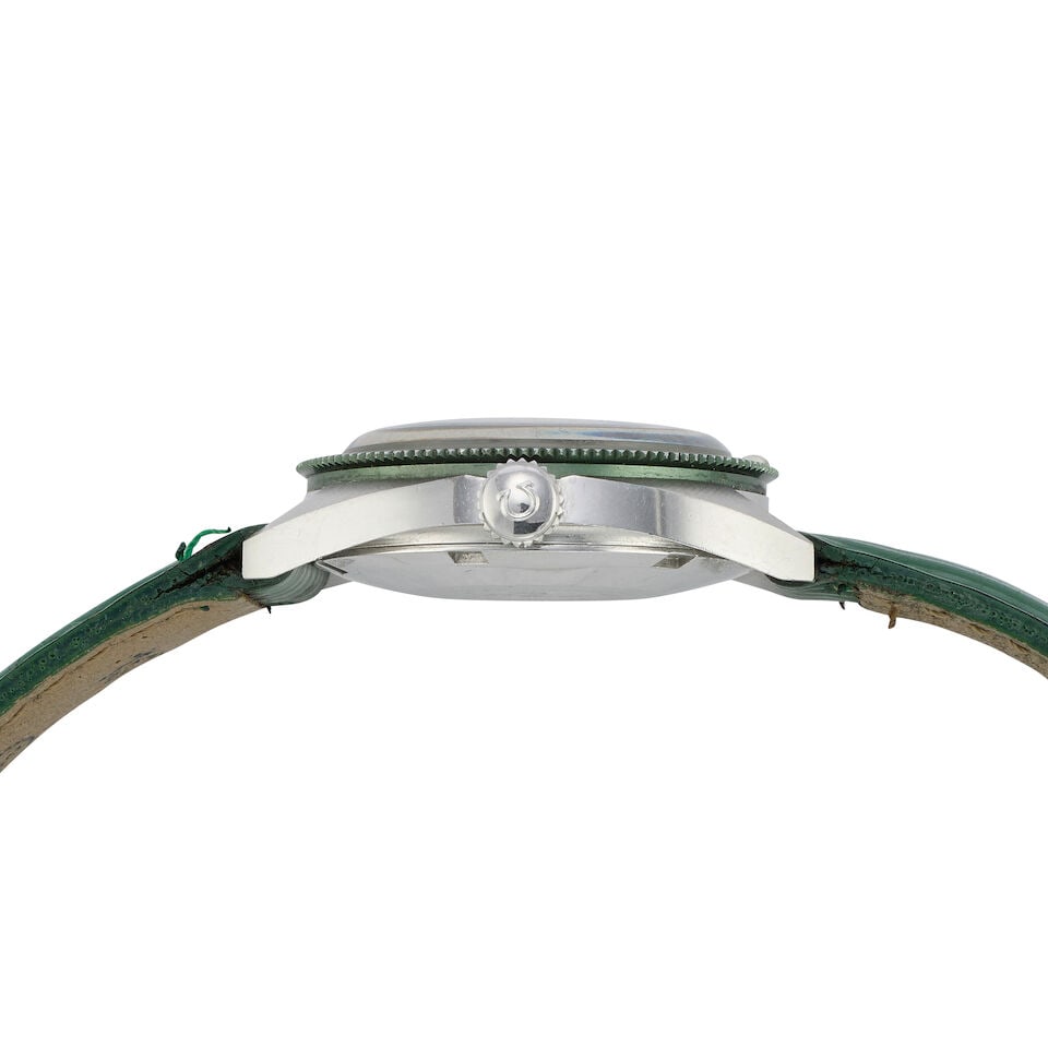 Omega. A stainless steel automatic calendar wristwatch Seamaster 120 , Ref: 566.007, Circa 1970 - 2