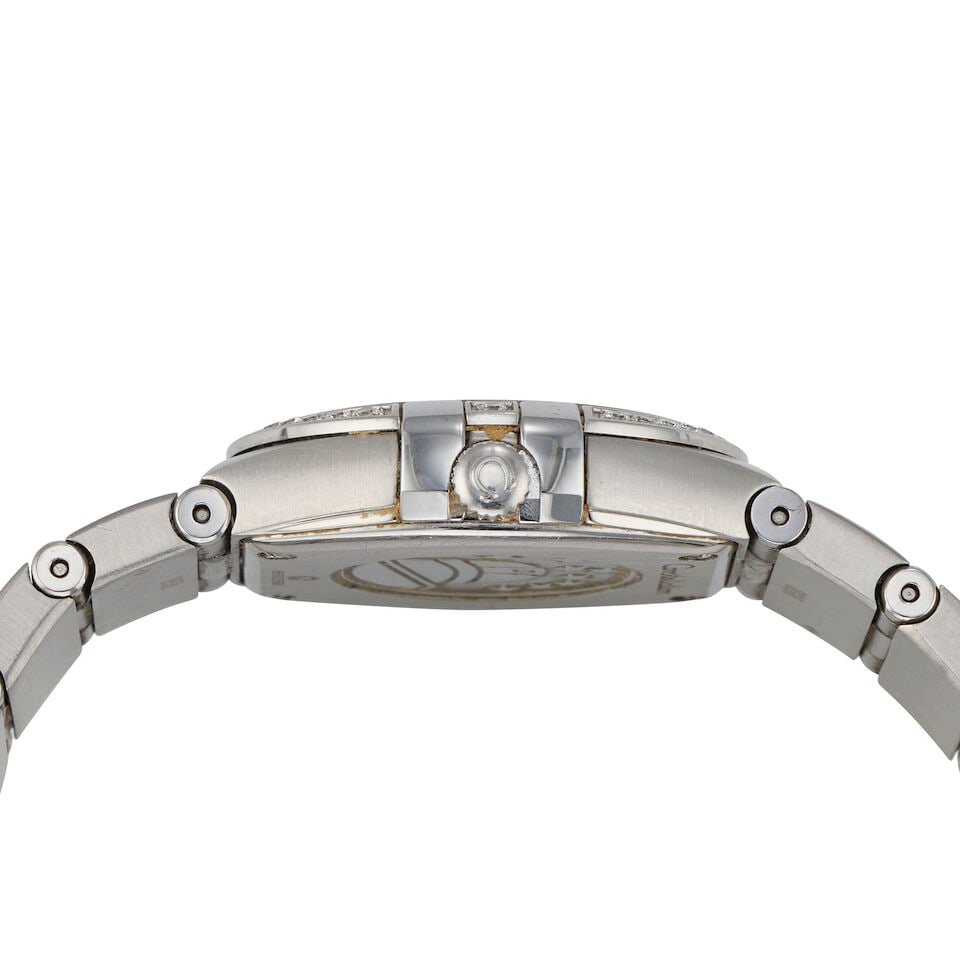 Omega. A stainless steel and diamond set quartz bracelet watch Constellation, Ref: 968.1201, Ci... - 3