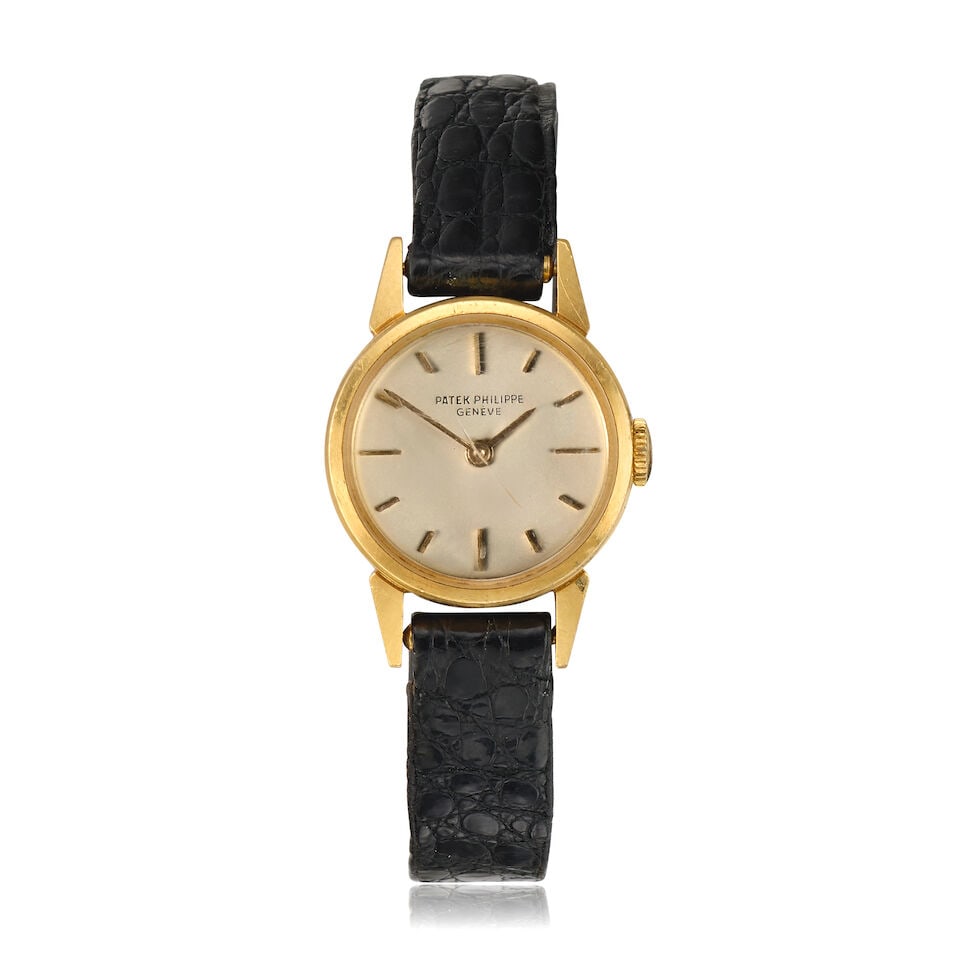 Patek Philippe. A lady's 18K gold manual wind wristwatch Ref: 3260, Circa 1963 (1 of 3)