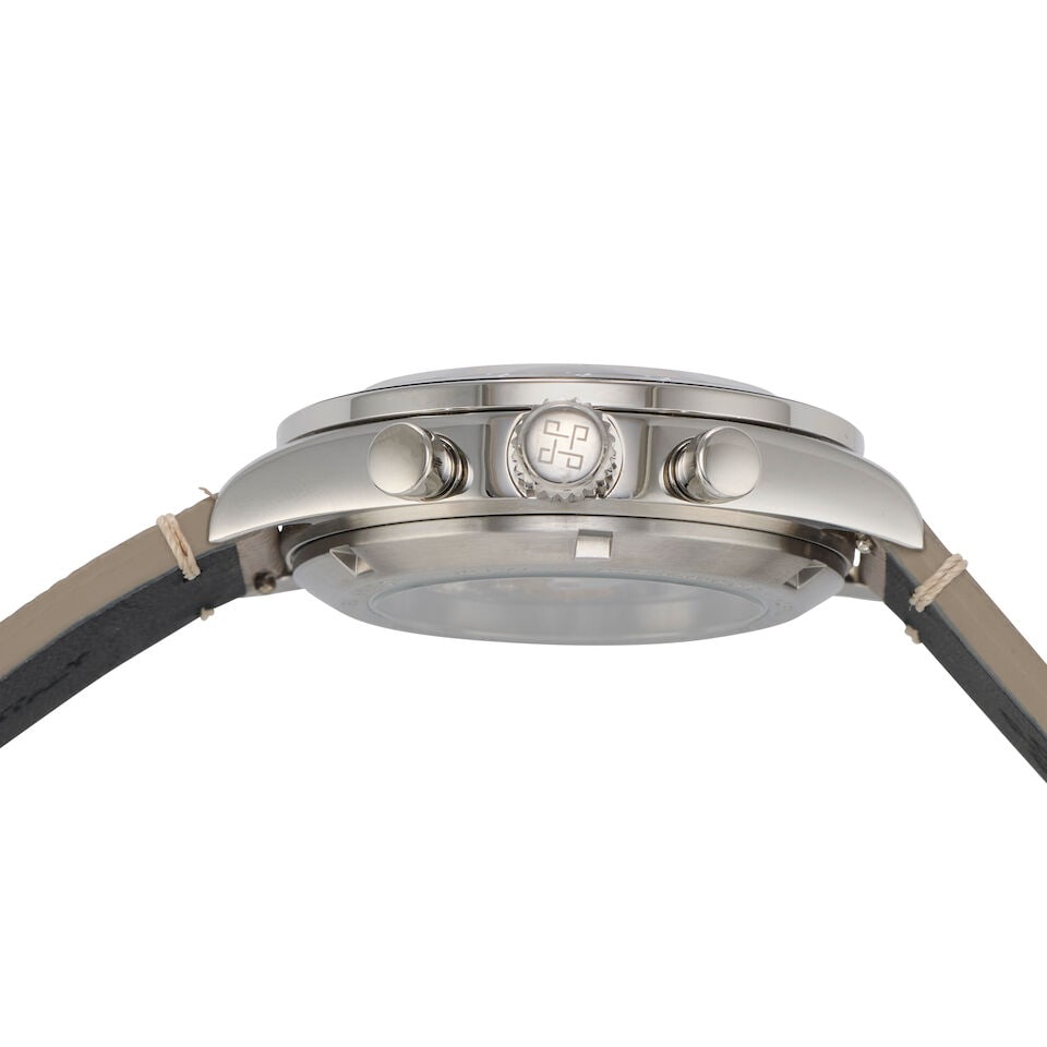 Hoffman for Perpétuel. A Limited Edition stainless steel manual wind chronograph wristwatch... - 3