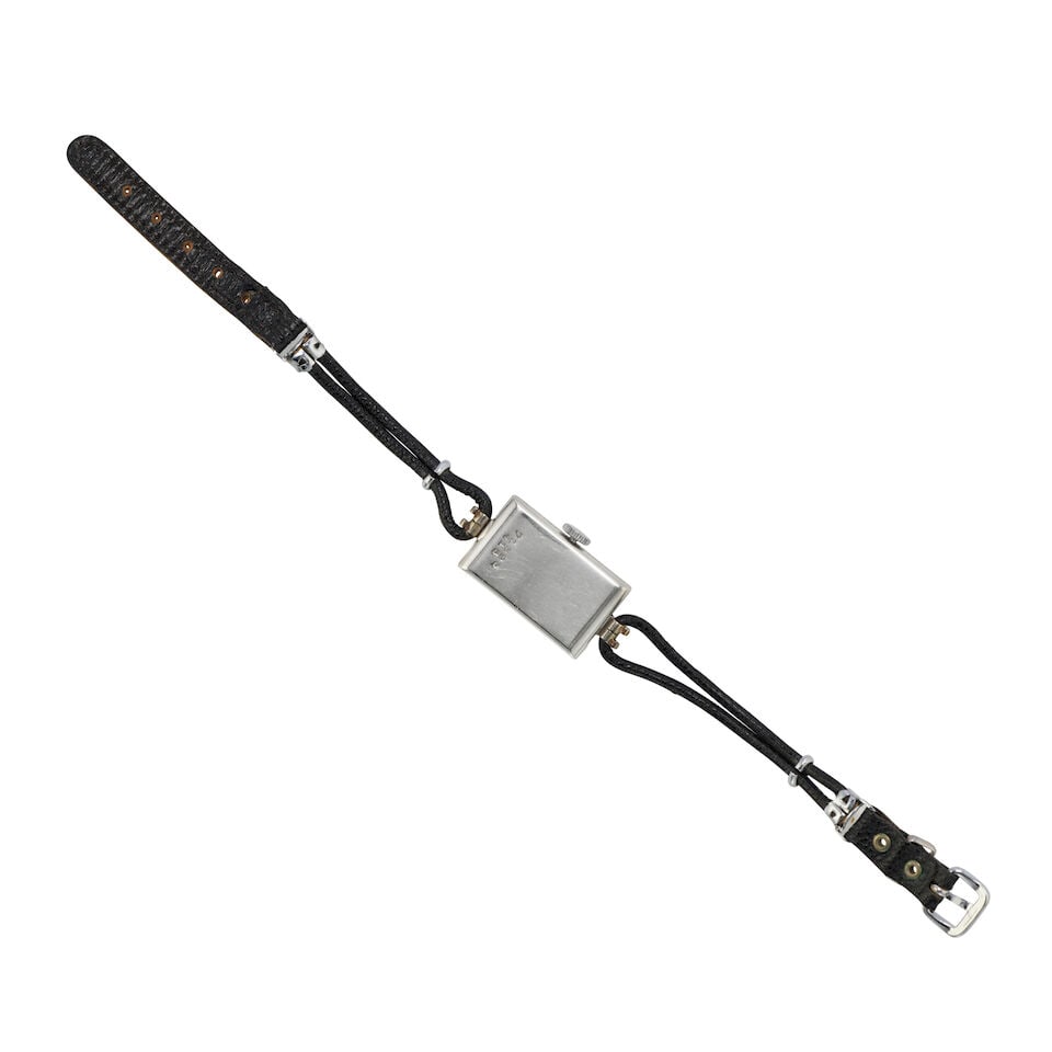 Rolex. An 18K white gold and diamond set manual wind wristwatch Glasgow import mark for 1930 - 3