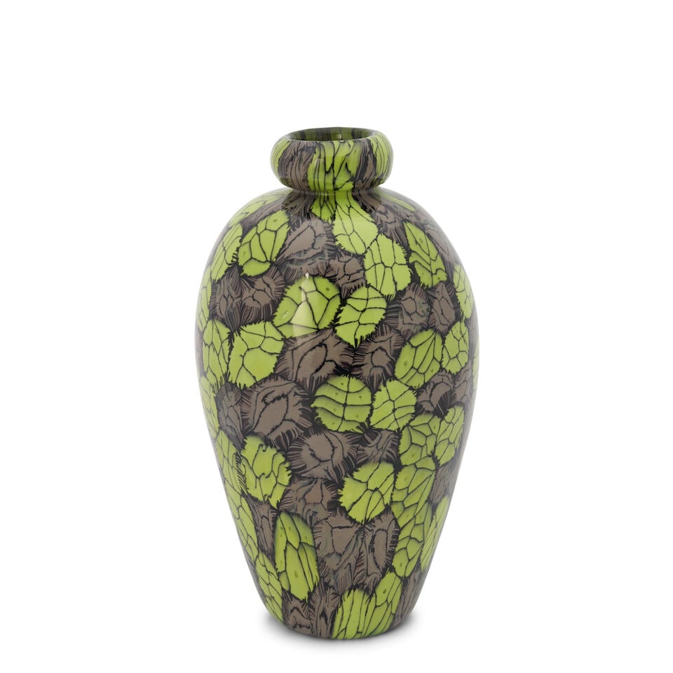 VITTORIO FERRO (1932-2012) Vasedated 1998Murrine glass, signed and dated 'Vittorio Ferro '98'hei... (1 of 4)