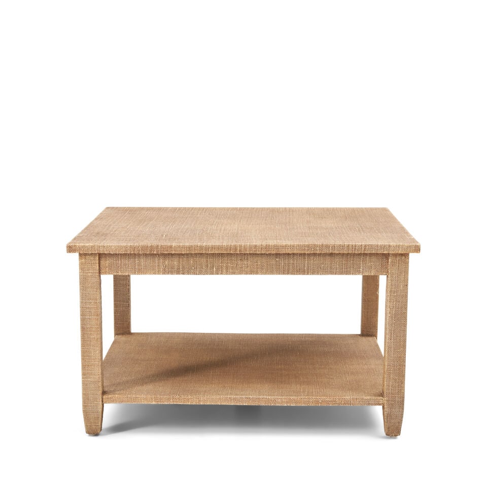 LOBEL ORIGINALS (1998-2025) Coffee Tableearly 21st Centurylacquered linen, wood, plywood, maker'... (1 of 2)