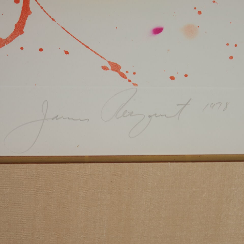 JAMES ROSENQUIST (1933-2017) 'Rouge Pad,' 1978 (Glenn 134)etching and aquatint with pochoir on w... - 2