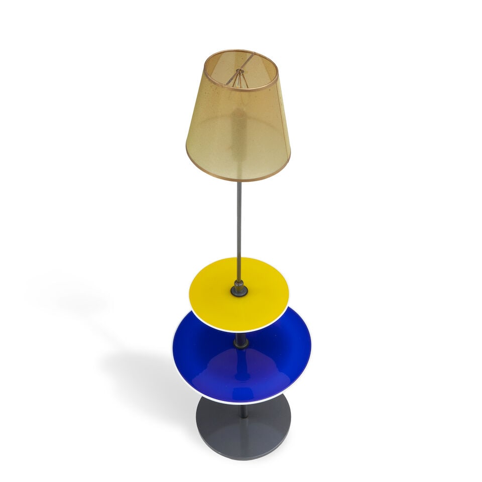 DANIELA PUPPA (BORN 1947) AND FRANCO RAGGI (BORN 1945) FOR VETRERIA VISTOSI Floor Lampcirca 1982... - 2