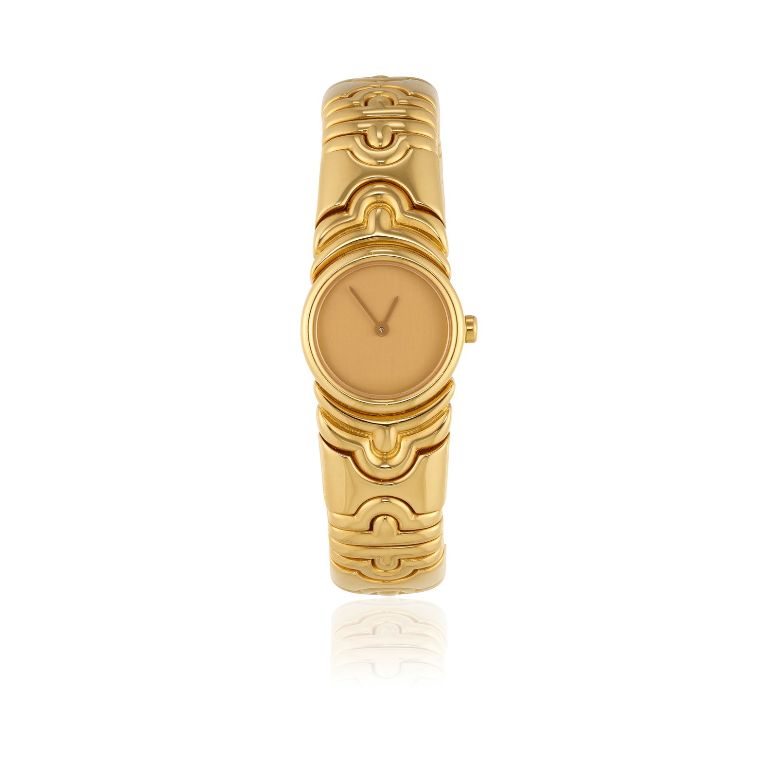 BULGARI: AN 18K GOLD 'PARENTESI' WRISTWATCH (1 of 1)