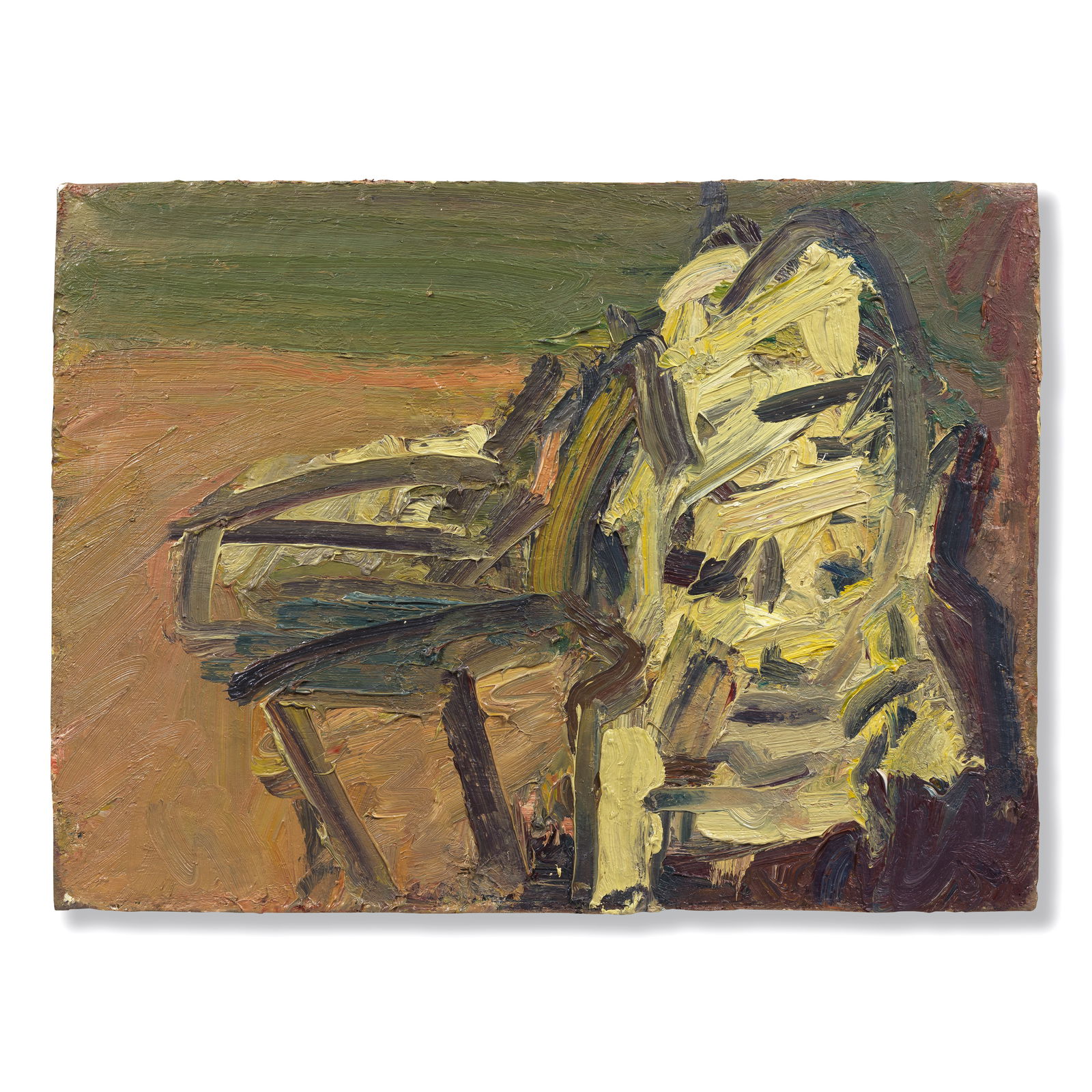 FRANK AUERBACH (1931-2024) Head of Catherine Lampert​ (Painted in 1996): FRANK AUERBACH (1931-2024) Head of Catherine Lampert​ ​ oil on board​ 51.1 x 68.8cm (20 1/8 x 27 1/8in). Painted in 1996 Footnotes: Provenance Marlborough