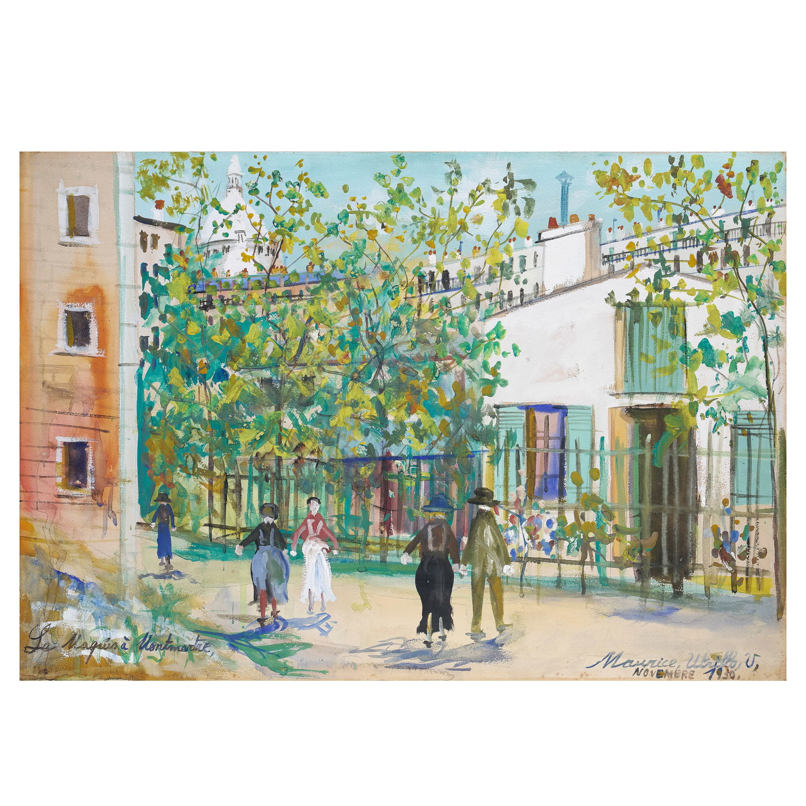 MAURICE UTRILLO (1883-1955) Le Maquis à Montmartre (Painted in November 1930) (1 of 1)