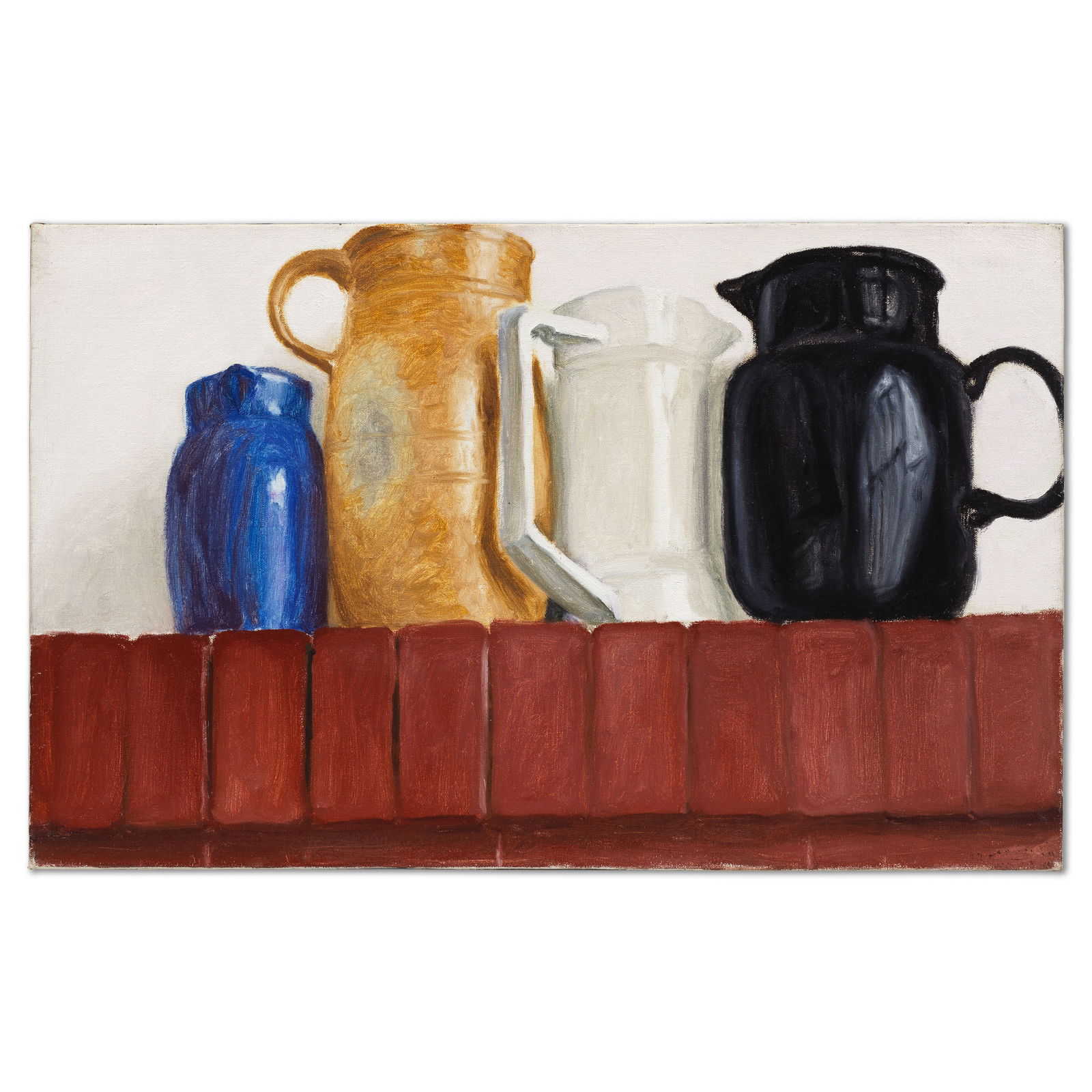 AVIGDOR ARIKHA (1929-2010) Four Jars or Four Jugs (Painted in 1992) (1 of 1)