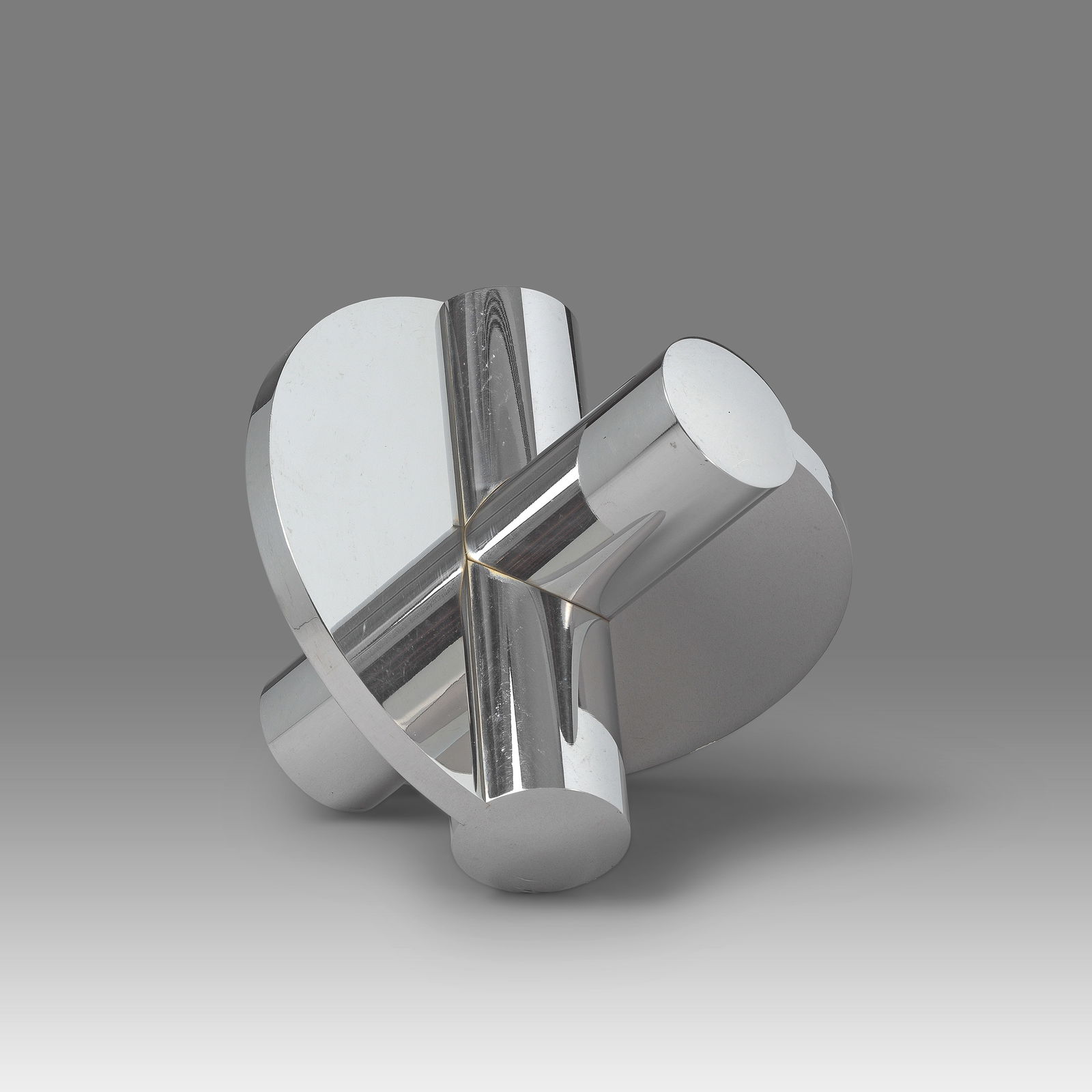 ARNALDO POMODORO (1926-2025) Forma X, studio Diameter: 30cm. (11 4/5in.) (Conceived in 1968, thi... (1 of 1)