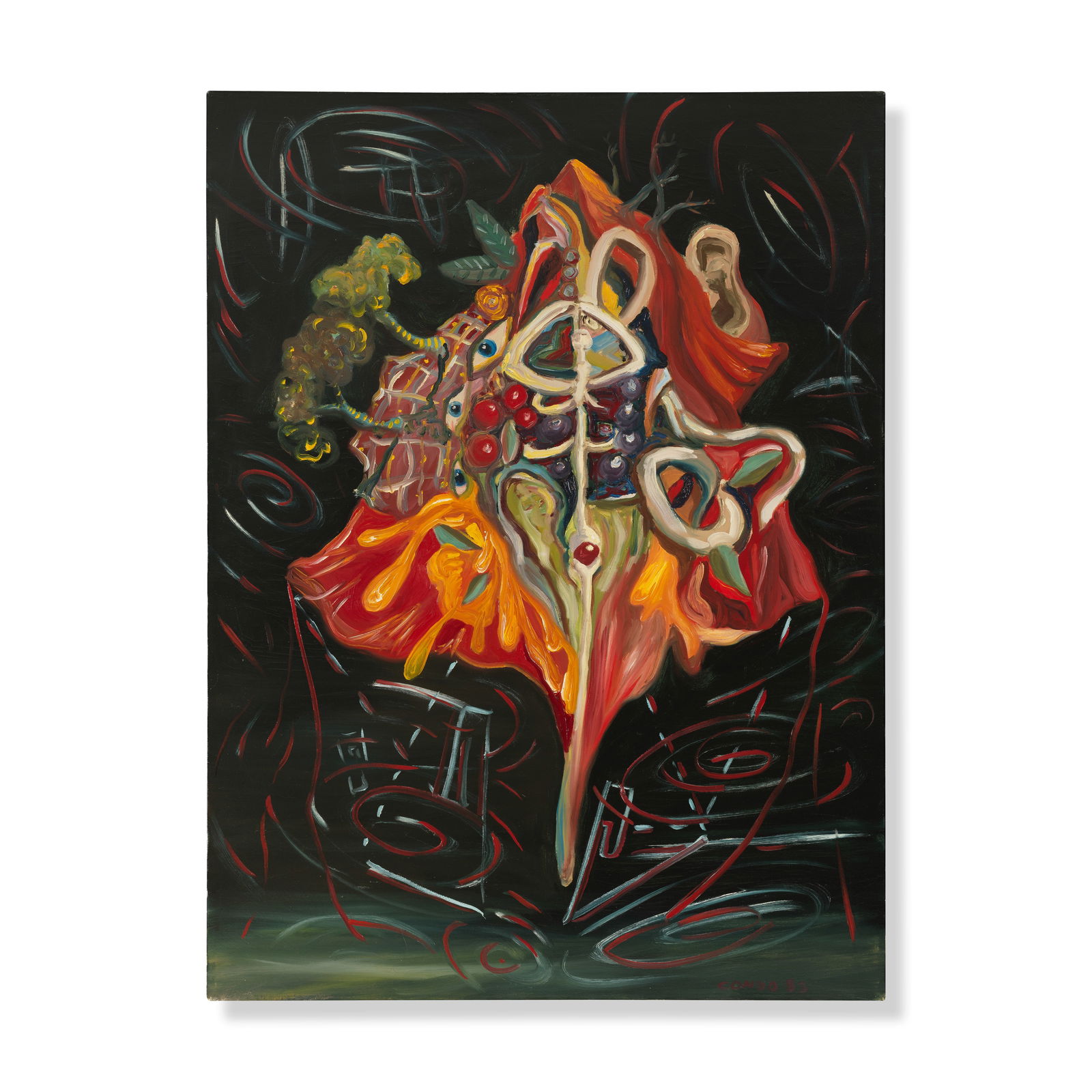 GEORGE CONDO (B. 1957) Untitled (Painted in 1983) (1 of 1)