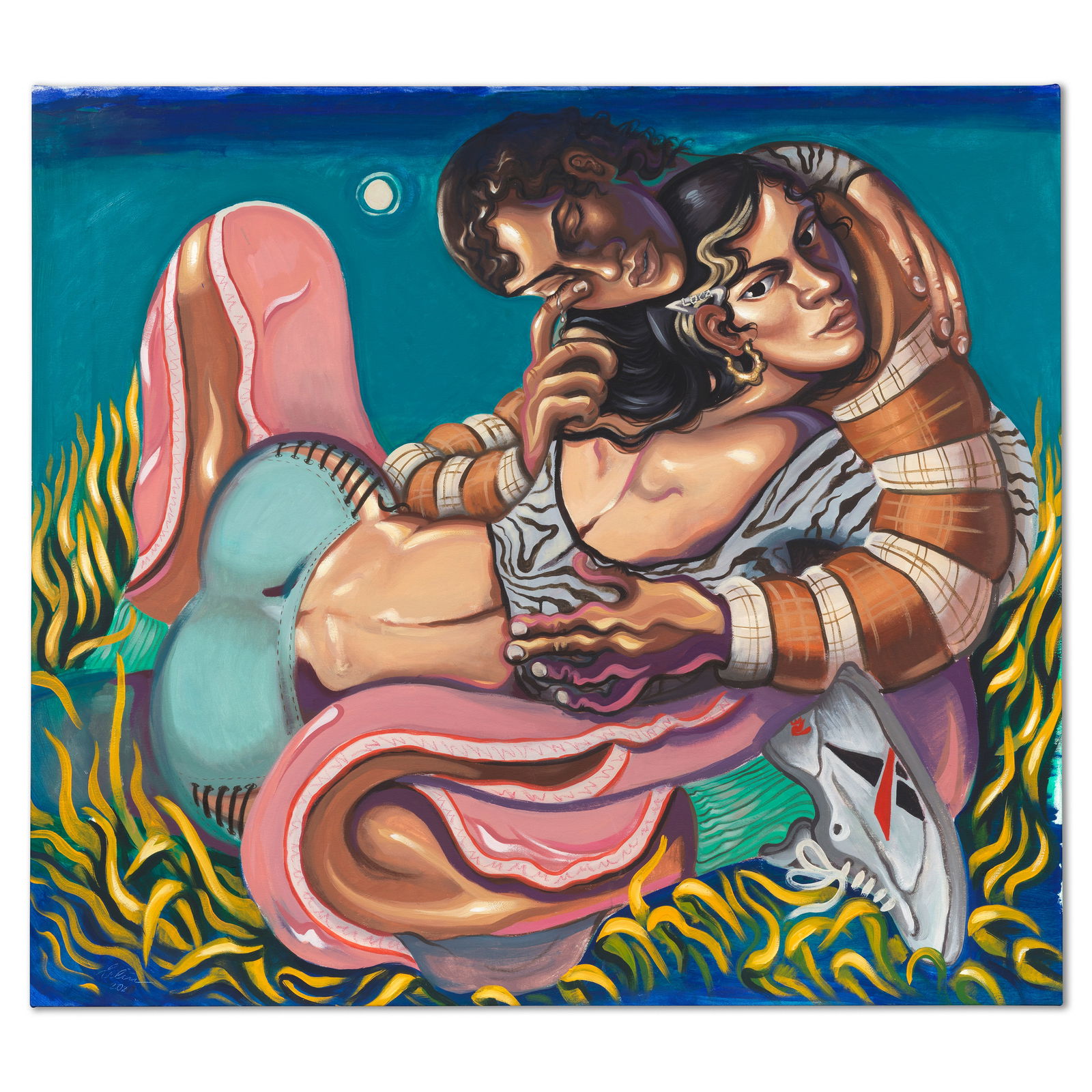 GIORGIO CELIN (B. 1986) Noche de luna llena (Painted in 2021) (1 of 1)