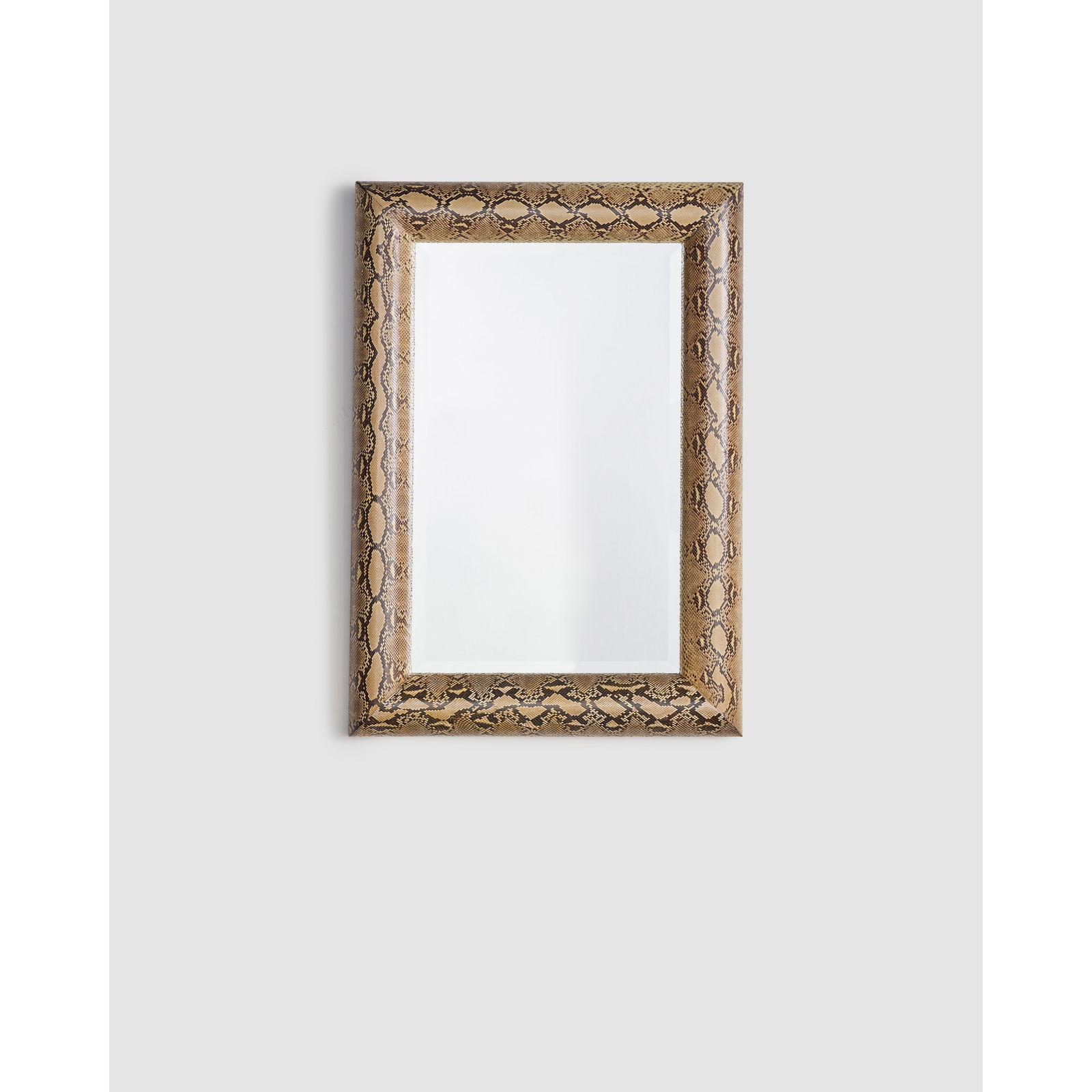 KARL SPRINGER (1931-1991) 'Half Round Molding' Wall Mirrorcirca 1970for Karl Springer Ltd., wood... (1 of 1)