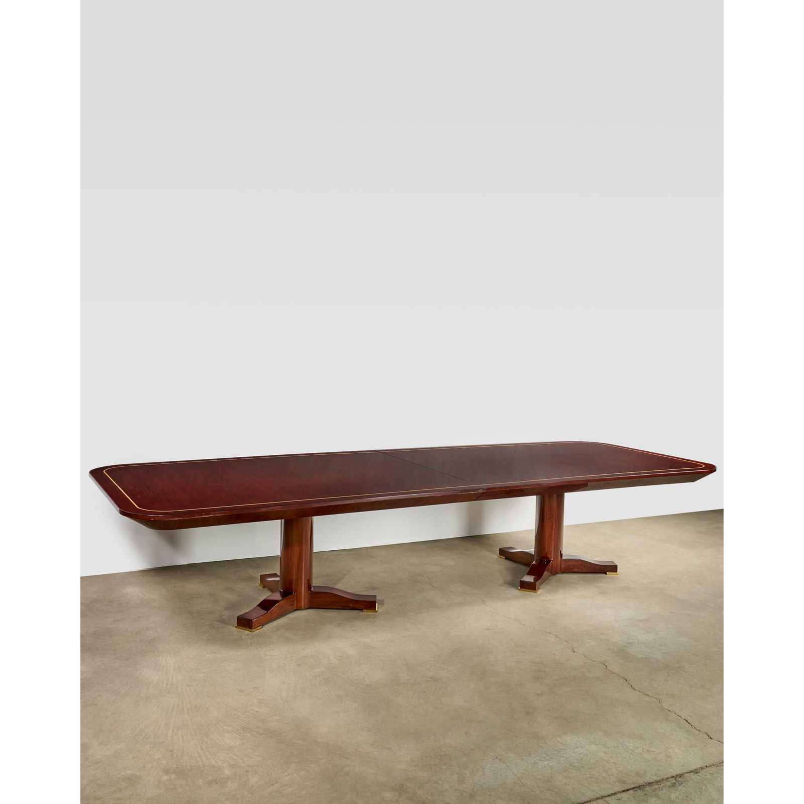 KARL SPRINGER (1931-1991) Monumental 'Regency Style' Extending Dining Tablecirca 1980for Karl Sp... (1 of 1)