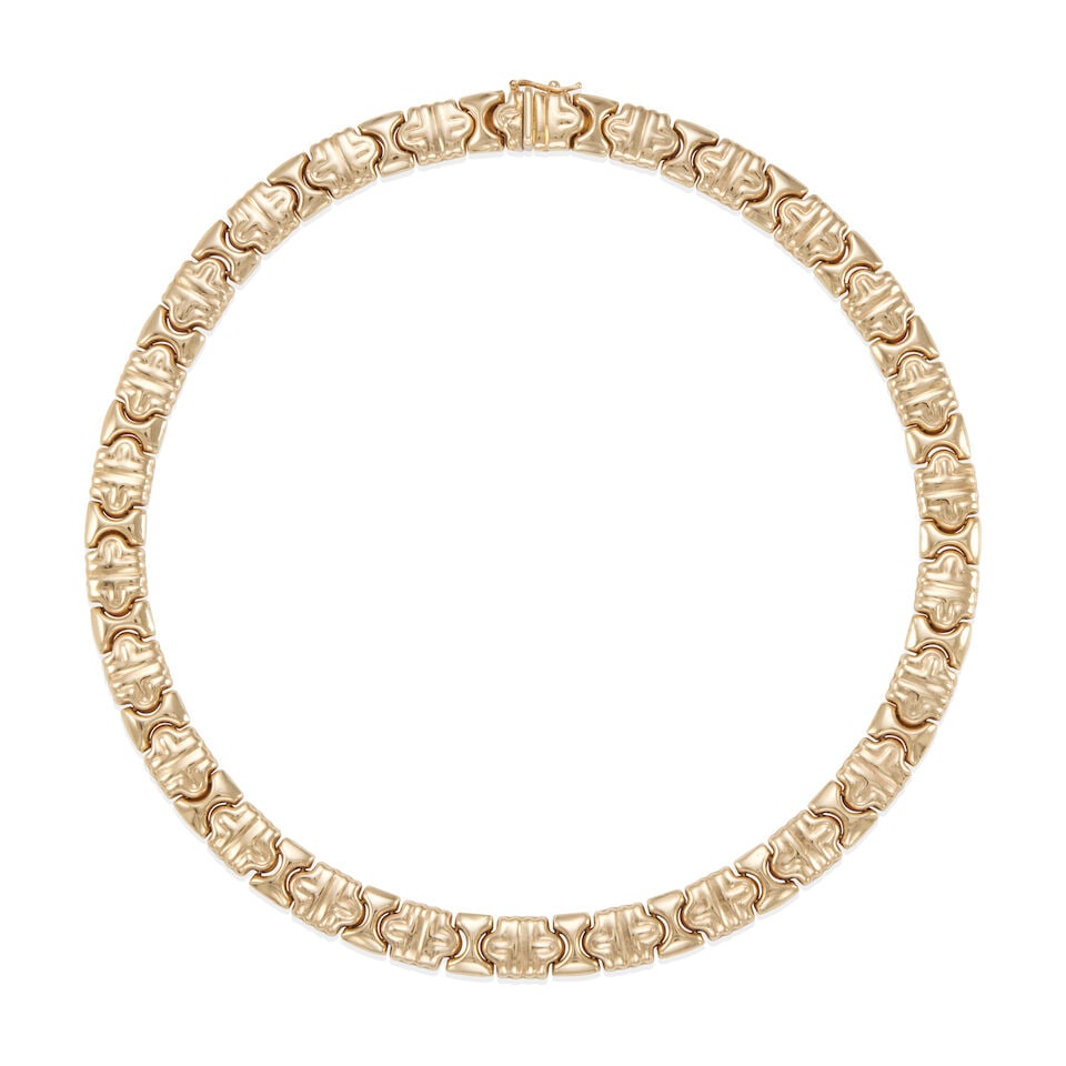 14K GOLD COLLAR NECKLACE (1 of 2)