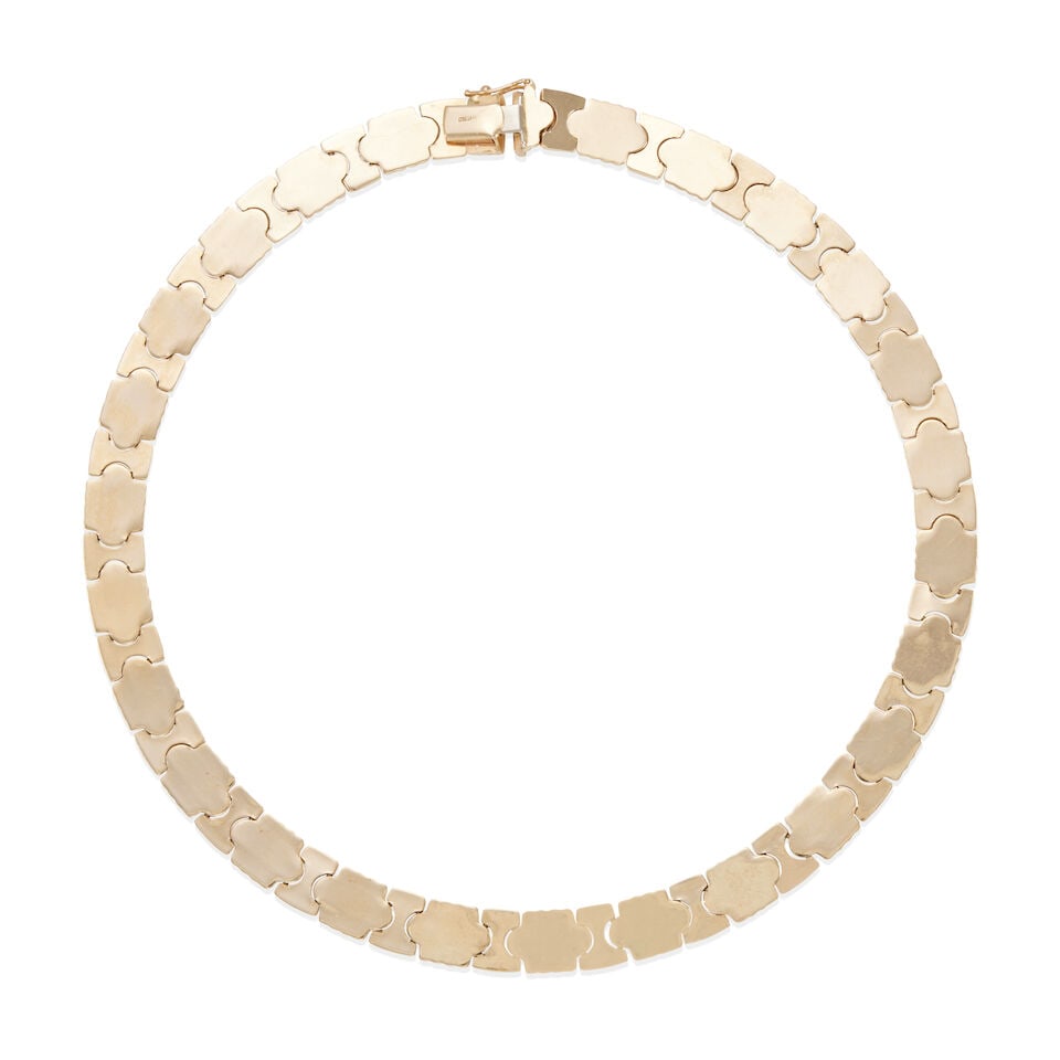 14K GOLD COLLAR NECKLACE - 2