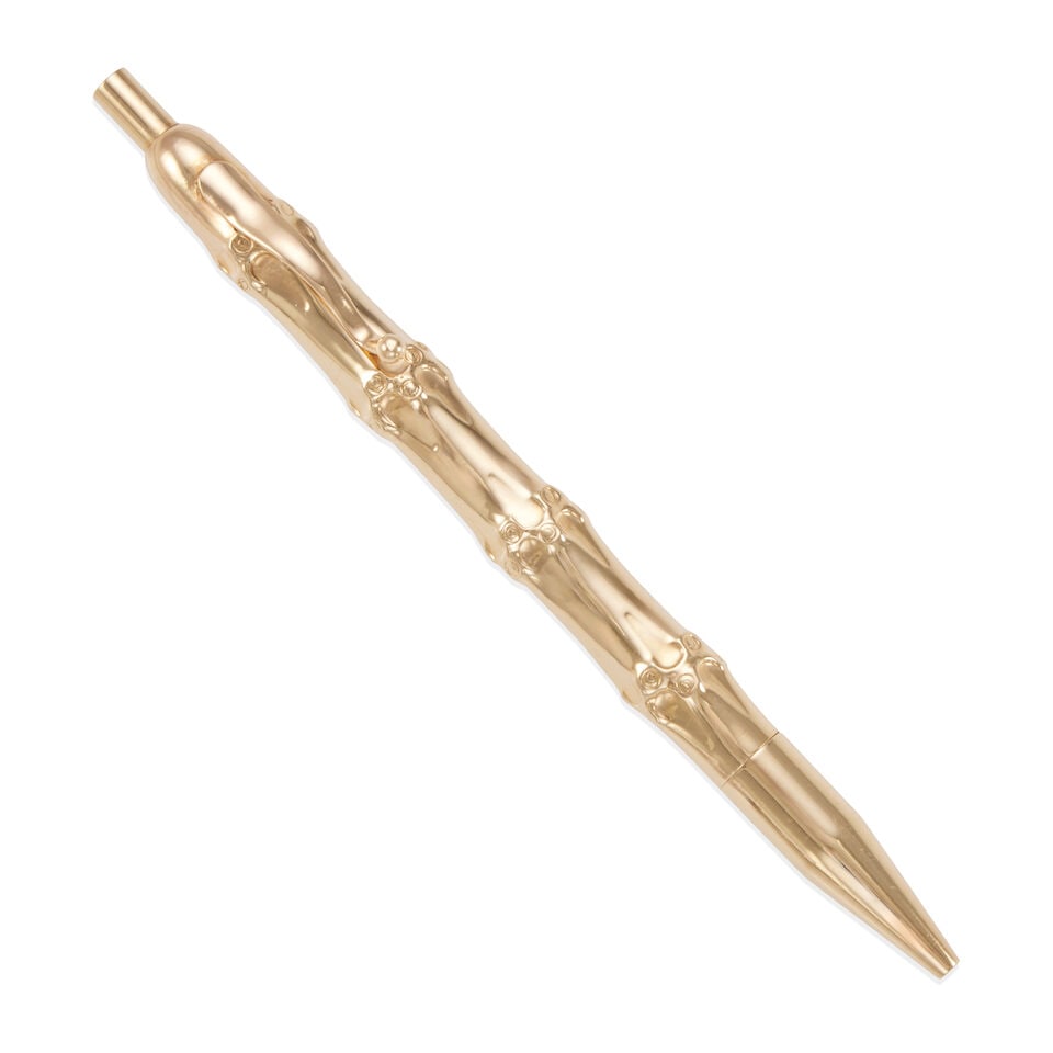 TIFFANY AND CO.: 14K GOLD BAMBOO PEN (1 of 2)